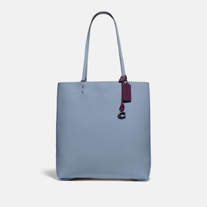 Coach Pebble Tote V5 Blue and Purple